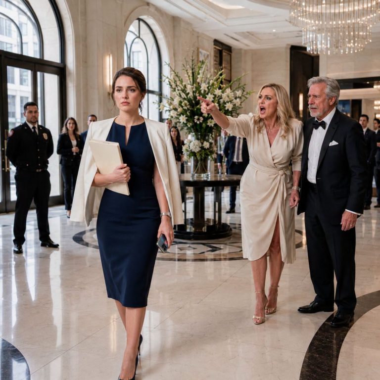 Mi madrastra ordenó sacarme de la gala del hotel de mi padre… pero cuando me fui en silencio, transferí el hotel, el terreno y 24 millones de dólares a mi fideicomiso. Minutos después, mi teléfono explotó con 74 llamadas perdidas.
