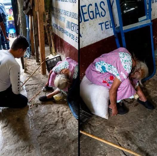 Familiares Dejan Abandonada En Basurero Anciana 85 Años De Edad ¡Debemos Honrar A Nuestros Abuelos!. toca la foto para ver