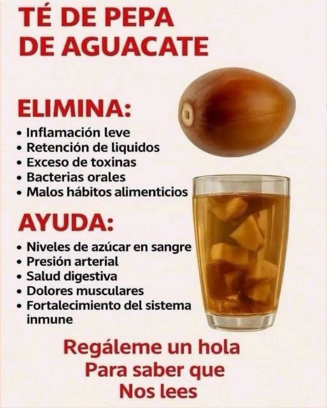 Té de Pepa de Aguacate y Sus Beneficios Naturales