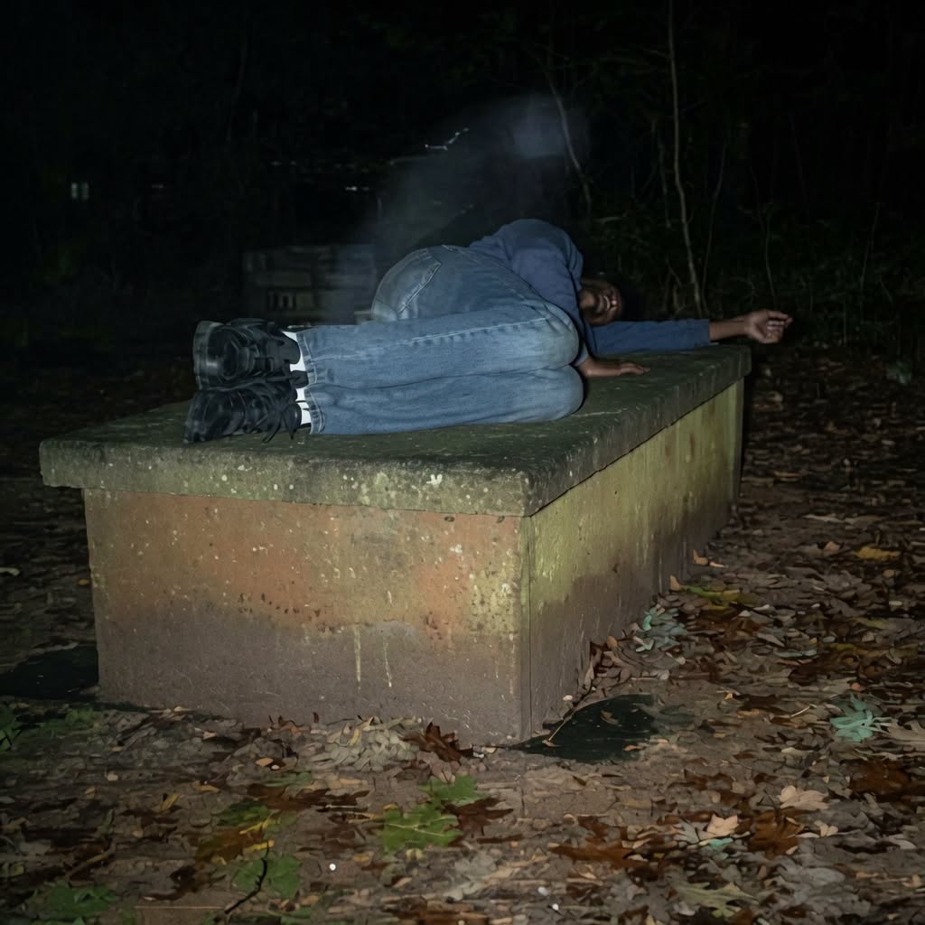 Este hombre durmió cada día sobre la tumba de su madre