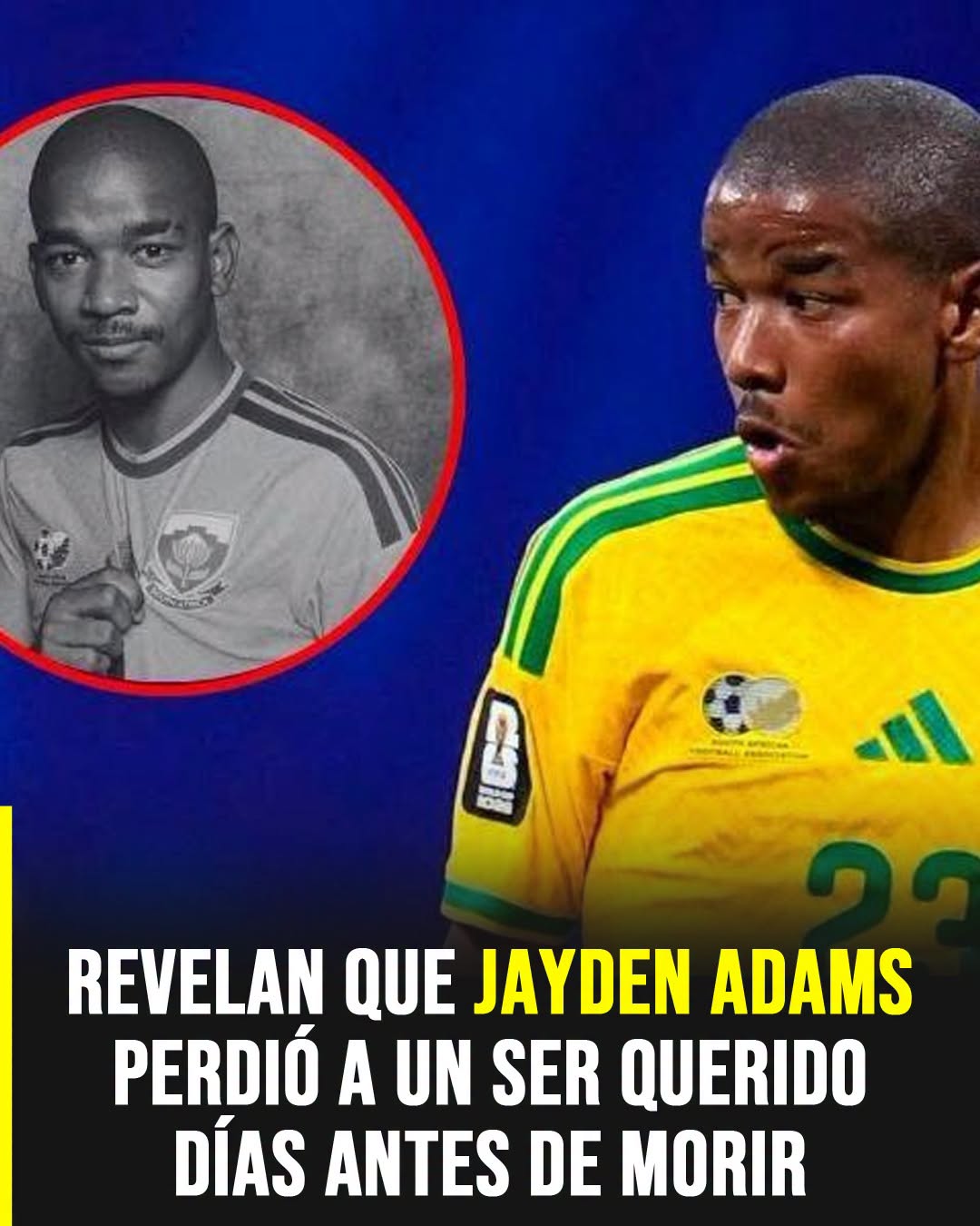 Nuevos detalles sobre Jayden Adams: el futbolista sufrió una dolorosa pérdida familiar antes de su fallecimiento