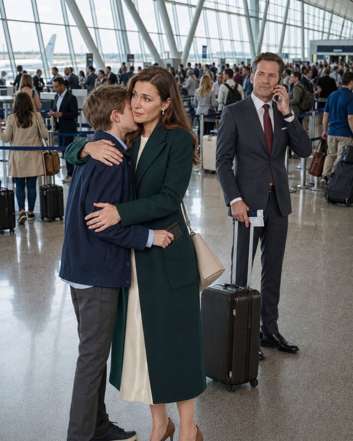 Mi exesposo millonario sonrió cuando nuestro hijo de 13 años le dijo al juez: “Mamá no puede darme el futuro que necesito.” Luego se lo llevó a Monterrey. Pero en el aeropuerto, mi hijo deslizó una tarjeta negra en mi abrigo y susurró: “No llores. Solo espérame.” Cuando revisé el saldo de casi 70 millones de pesos, descubrí que mi hijo no me había abandonado… estaba tratando de salvarme.