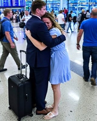 Lloré en los brazos de mi marido en el aeropuerto mientras él embarcaba en lo que, según él, era una asignación laboral de dos años en Zúrich.
