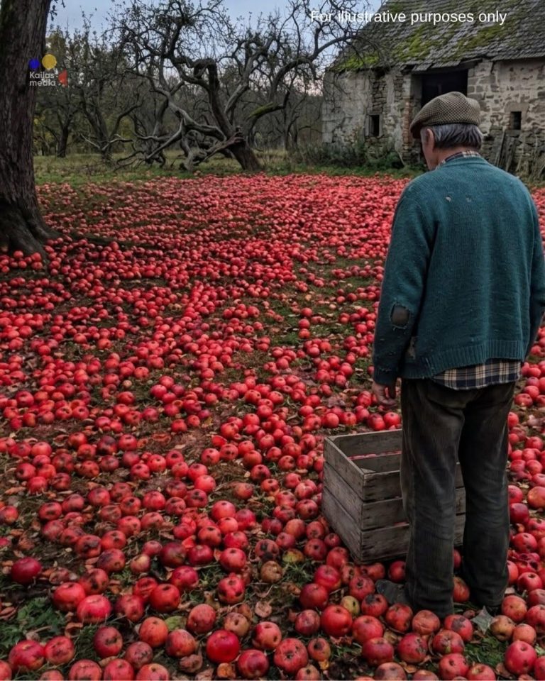 Mi vecino exigía que cortara mi árbol de manzana – Una mañana, me desperté para encontrar mi patio entero cubierto de manzanas