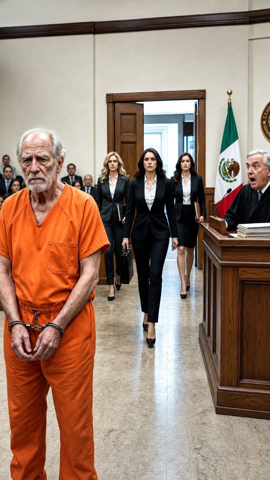 Un conserje crió a 3 niñas huérfanas con su sueldo mínimo. 24 años después lo acusaron de 1 robo millonario y el giro en el juicio sacudió a todo México.