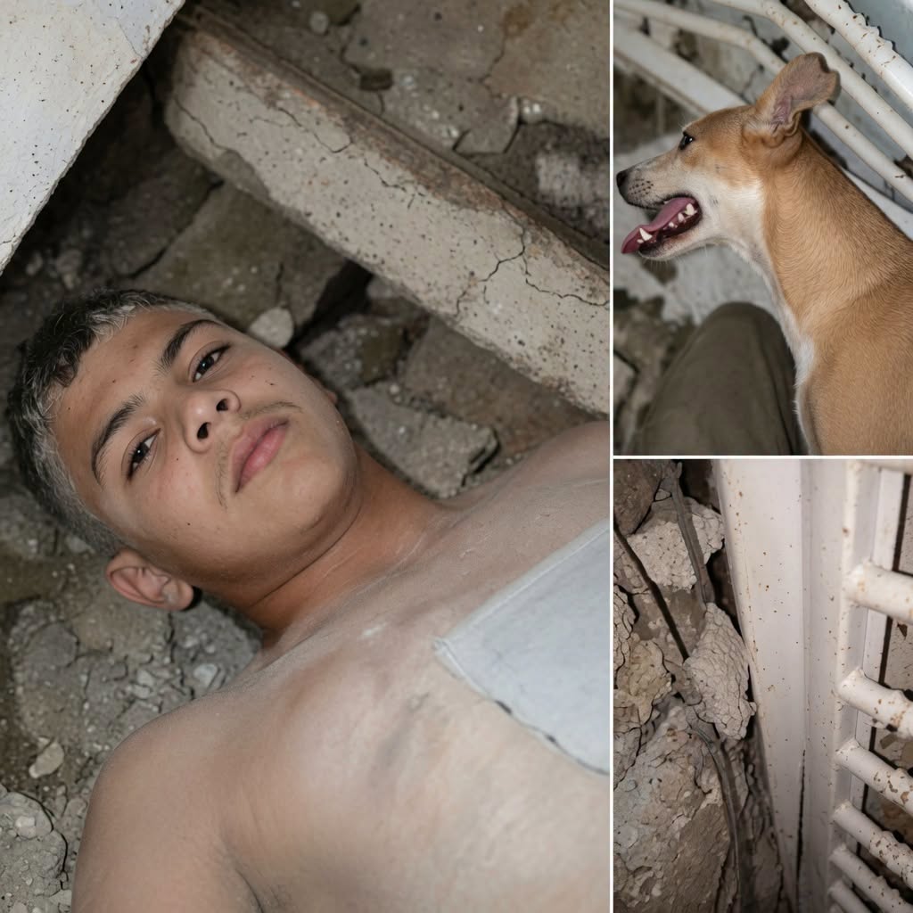 Joven y su perro sobrevivieron 14 días bajo los escombros: lo que se sabe del rescate