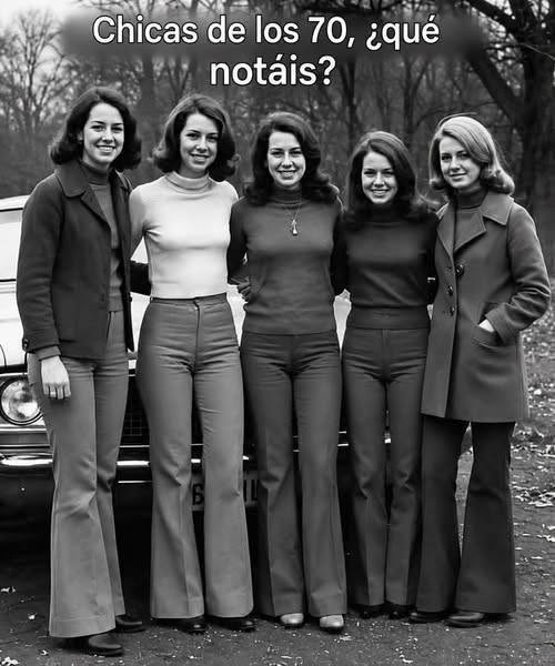 Chicas en los años 70: ¿qué detalle les llama la atención de inmediato?
