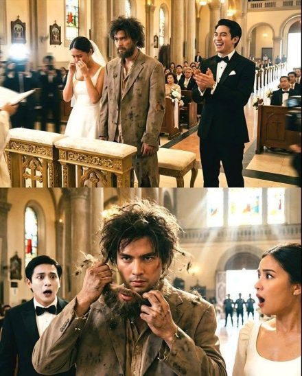Mi exnovio rico me obligó a casarme con un mendigo hambriento frente a las cámaras para humillarme. Lo consideraba su mayor logro. Pero una vez en el altar, el hombre de la camisa continuó destruyendo el imperio multimillonario. Un pacto cruel. Me llamo Clara. Ha pasado un año desde que mi exnovio, Julián, destruyó a nuestra familia. Julián era un multimillonario arrogante, el director ejecutivo de una gran firma de inversiones. Cuando lo dejé tras pillarlo con otra mujer, se vengó. Usó su dinero e influencia para arruinar el pequeño negocio de mi padre, provocándole un infarto y su muerte. Foto de boda. Estamos endeudados y mi madre se está muriendo en el hospital; necesita cinco millones de pesos para un trasplante de corazón. Desesperada, me arrodillé ante Julián, rogándole ayuda. Pero en lugar de mostrarme misericordia, me saludó con una sonrisa diabólica. “Te daré cinco millones por tu madre, Clara”, me ofreció Julián con una sonrisa, mientras bebía su vino. “Pero con una condición. Mañana te casarás con el hombre que yo elija para ti. Un mendigo de la calle. Y en una iglesia enorme, con todos los medios de comunicación y nuestros amigos multimillonarios invitados. ¡Quiero que todo el mundo vea lo patética que eres y lo bajo que ha caído Clara Valderrama!” Para salvar a mi madre, cerré los ojos y acepté. Había vendido mi alma y mi dignidad a un monstruo. Una boda de vergüenza. Llegó el día de la boda. Tuvo lugar en una enorme catedral llena de celebridades, políticos y periodistas a quienes Julian había pagado para cubrir “El matrimonio del mendigo y la princesa”. Julian estaba sentado en la primera fila, cautivado por su obra maestra. Cuando se abrieron las puertas, entré con un sencillo vestido blanco, con lágrimas corriendo por mi rostro. Escuché risas e insultos. Al final del altar estaba el hombre con el que me iba a casar. Se llamaba Lando. Llevaba un traje muy sucio y roto que apestaba a alcantarilla. Su largo y desaliñado cabello y su rostro, cubierto de espesa barba y hollín, temblaban, y su espalda estaba encorvada como la de un perro maltratado. «¡Dios mío, qué asco! ¡El novio huele a basura!», exclamó su nueva esposa, Juliana, mientras toda la iglesia estallaba en carcajadas. Cuando llegué al altar, miré a Lando. Esperaba ver a alguien ingenuo, pero me sorprendió cuando nuestras miradas se cruzaron. Bajo el hollín y el cabello desaliñado estaban sus ojos intrépidos. Eran penetrantes, serenos y ardían con un poder silencioso. Deja «OK» para leer la historia completa, cuyo enlace se encuentra en el primer comentario.