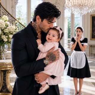Entré con mi bebé ardiendo de fiebre en la mansión del hombre más temido de Lomas de Chapultepec, y él estuvo a punto de echarnos a la calle. Pero cuando Víctor Salcedo vio el medallón de plata en el cuello de mi hija, se puso pálido… y un ataque en el portón reveló que alguien la estaba buscando.