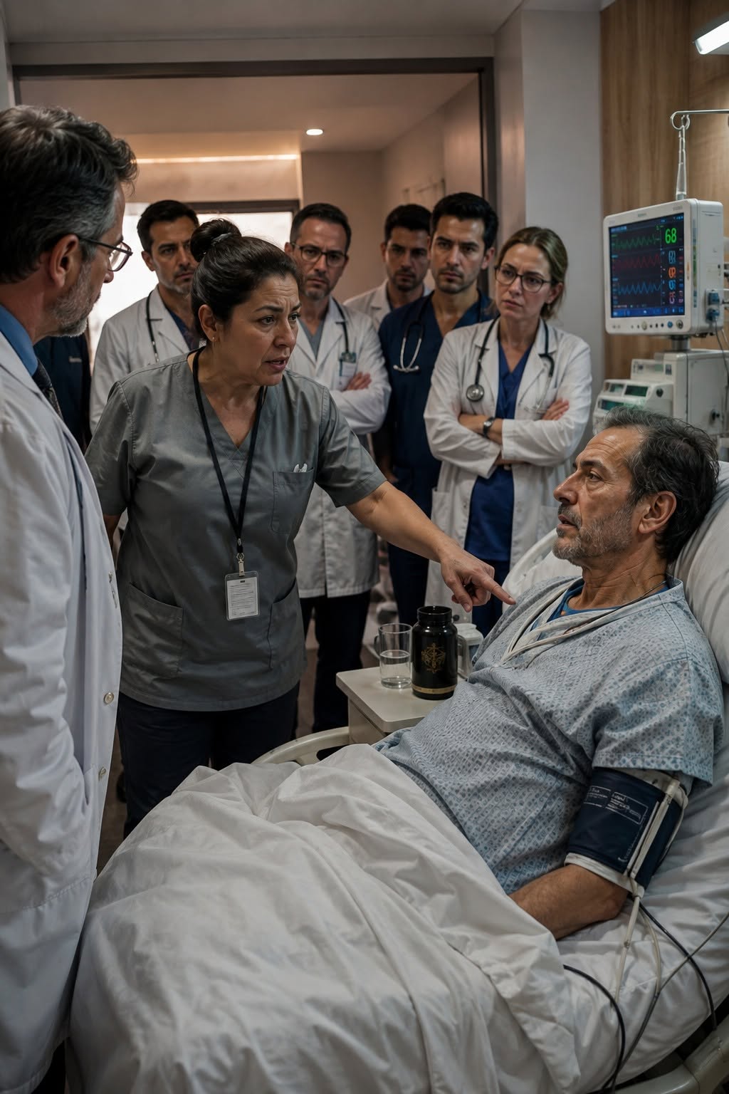 La limpiadora que vio el veneno antes que veinte médicos y salvó al millonario en su peor noche