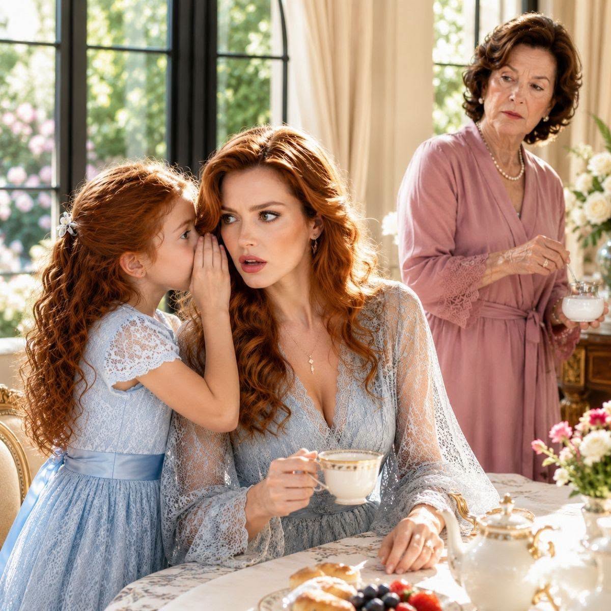 Cuidé a mi suegra durante diez años como si fuera mi propia madre, hasta que mi hija de ocho años me susurró: “La abuela le pone un polvo blanco a tu té.” No la enfrenté. Guardé la taza, la mandé a analizar e instalé una cámara oculta en la cocina. Lo que grabó esa cámara demostró que mi suegra no era la única que quería destruirme.