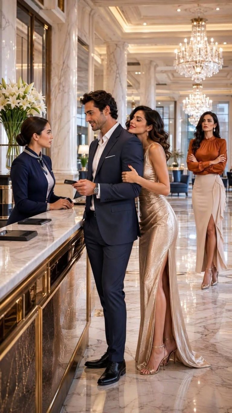 Mi esposo llevó a su amante a una cena secreta… sin saber que la esposa que humillaba era la verdadera dueña del hotel