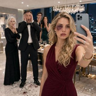 Cada mes le daba 200,000 pesos a la familia de mi esposo, hasta que una noche, durante una cena, mi suegra volvió a exigir más dinero y mi esposo me abofeteó frente a todos. “Pídele perdón a mi madre”, me ordenó. Yo solo me limpié la sangre del labio, saqué mi celular y llamé a mi abogado, sin imaginar que una auditoría financiera terminaría derrumbando a toda su familia.