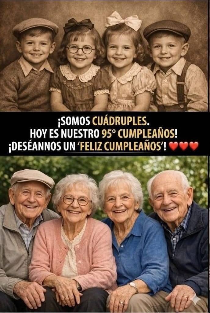 “Noventa y cinco años juntos: un legado de amor, tiempo y vínculos irrompibles”