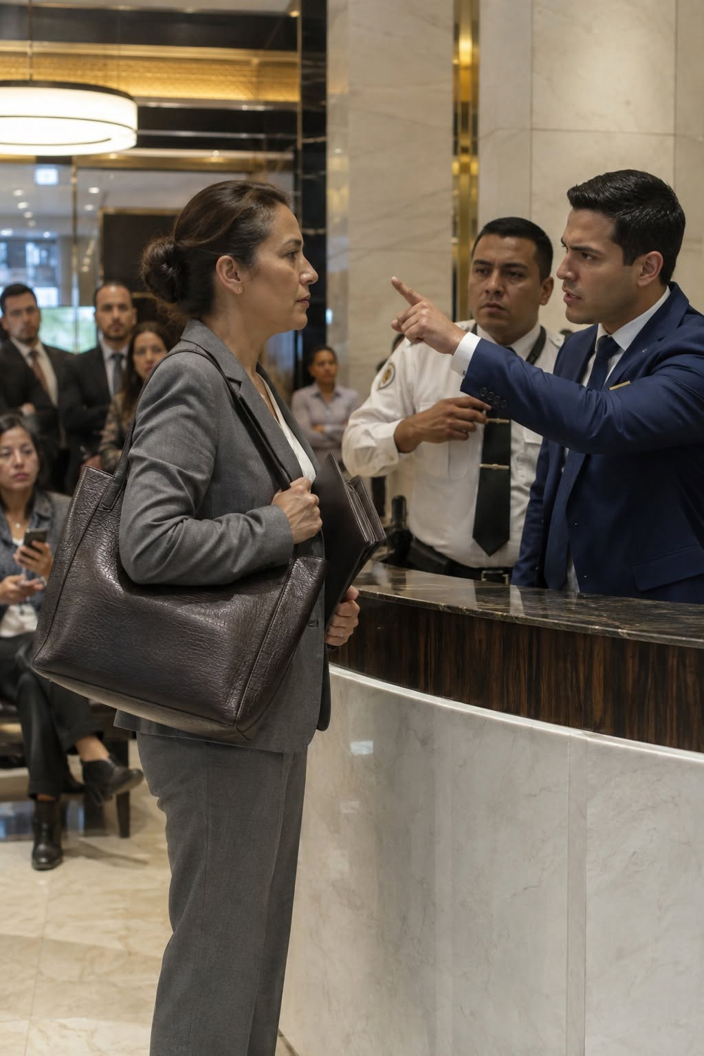 La echaron del banco delante de todos, sin imaginar que era la nueva directora general