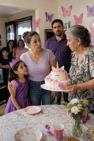 Mi suegra tiró el pastel de mi hija a la basura, sin imaginar la humillante sorpresa que ella preparó