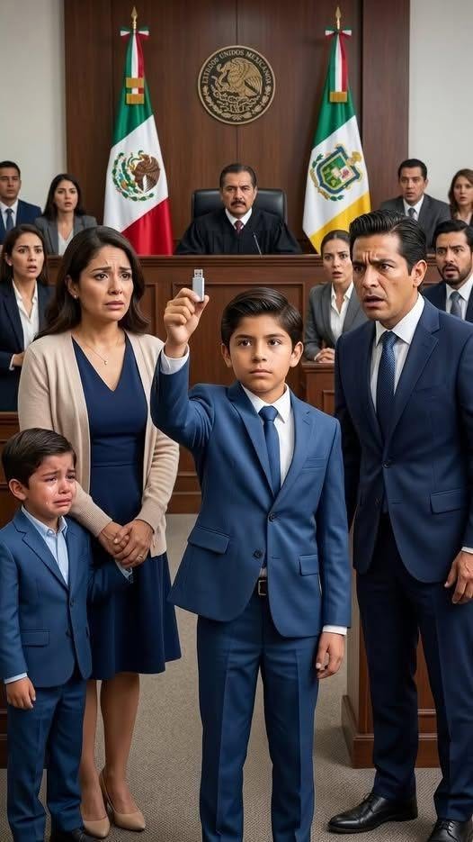 El juez le pidió elegir entre su mamá sin dinero y su papá millonario, pero el niño levantó un celular viejo y dejó al juzgado sin respirar