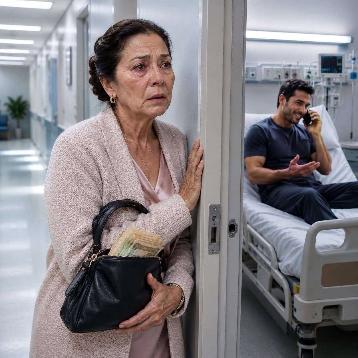 Gané 200 millones para salvar a mi hijo enfermo, pero antes de entrar a su habitación escuché por el altavoz: “Si le digo que estoy peor, me dará todo”. Guardé el boleto, llamé a un abogado y me fui sin decir una palabra, sin imaginar que aquella llamada ocultaba un fraude mucho más grave.