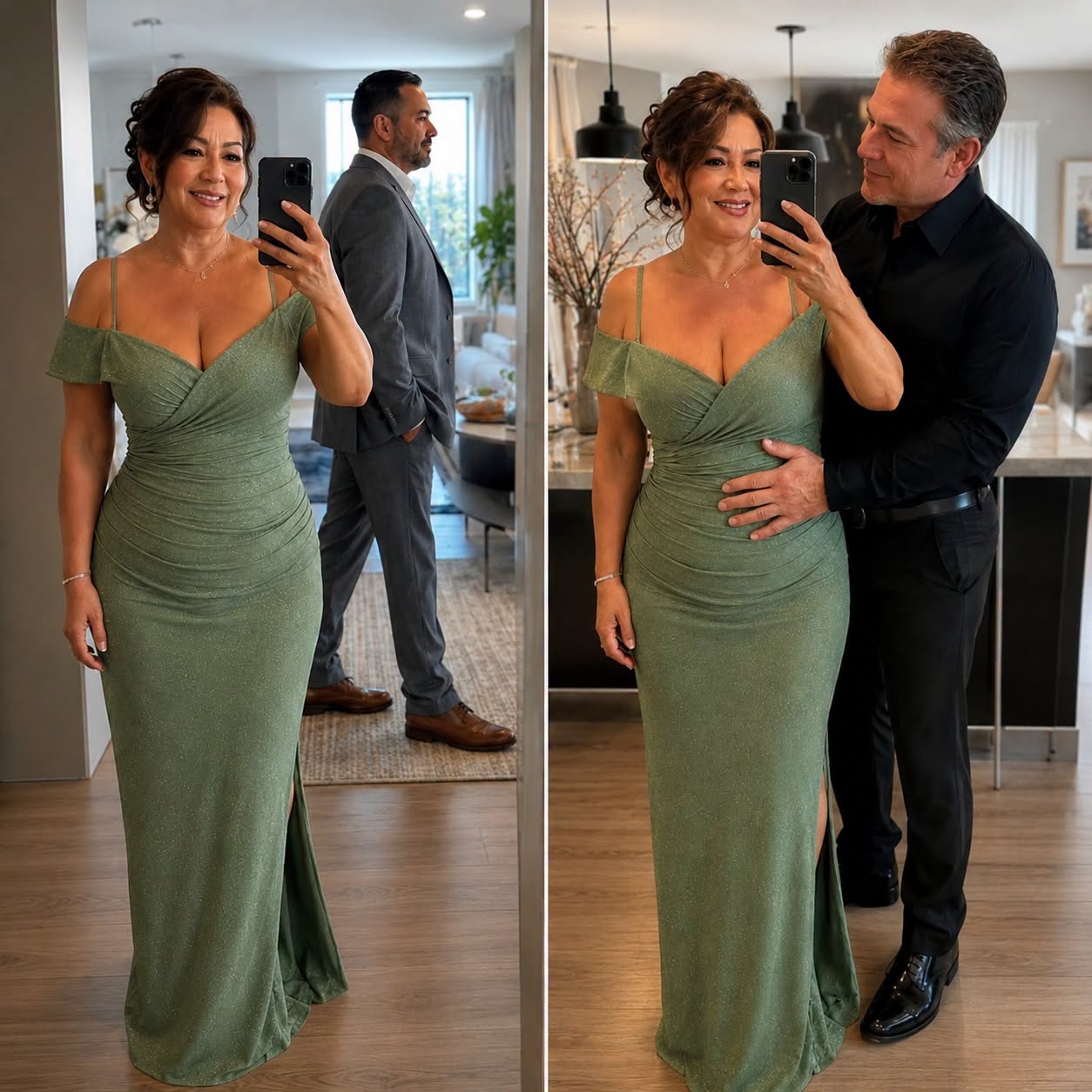 A los cincuenta descubrí que un vestido verde esmeralda podía cambiar mi vida entera – Habemus Asado