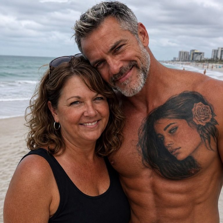 El secreto detrás del tatuaje sobre el corazón de mi esposo: una verdad revelada después de 20 años