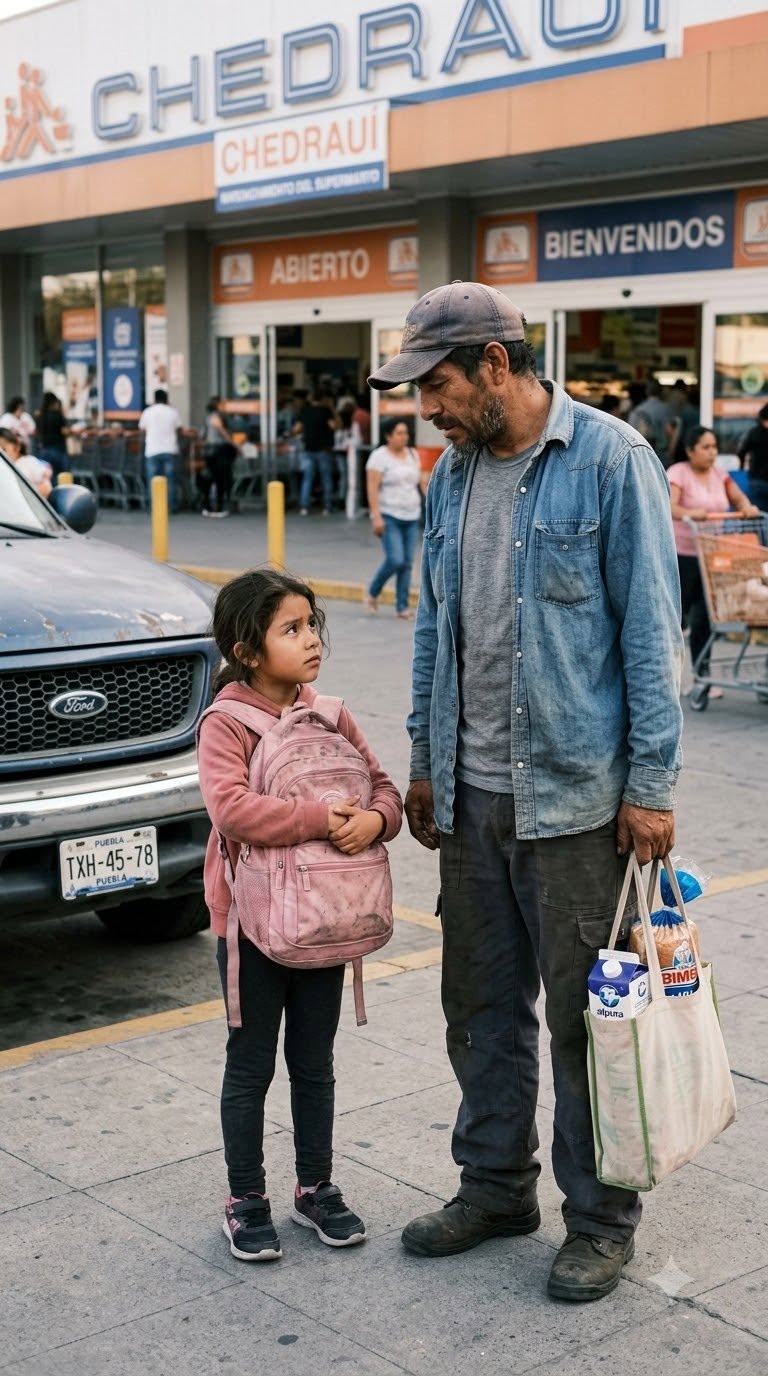Un padre sin dinero ayudó a una niña perdida, sin imaginar quién aparecería frente a su casa al día siguiente