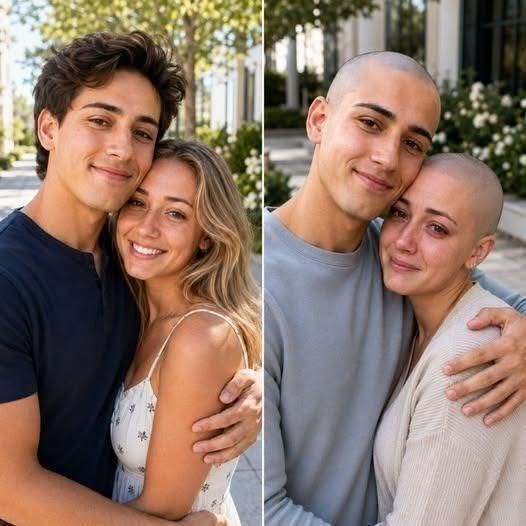 Mi hijo de 17 años se rapó la cabeza para apoyar a su novia, que luchaba contra el cáncer. Al día siguiente, la madre de ella me llamó desde el hospital y dijo: “Tienes que venir ahora mismo y ver lo que hizo tu hijo”.