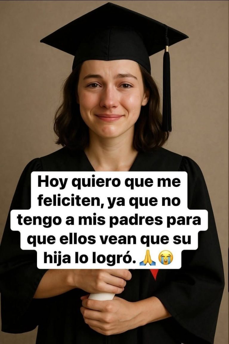 Hoy crucé el escenario sola, pero no llegué sola hasta aquí.