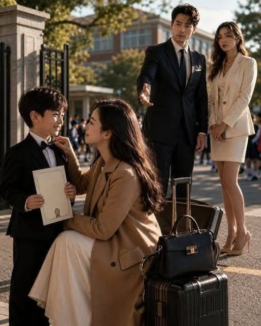 Firmé el divorcio sin decirle que estaba embarazada… tres años después me encontró con su hijo en un aeropuerto El acuerdo de divorcio decía: