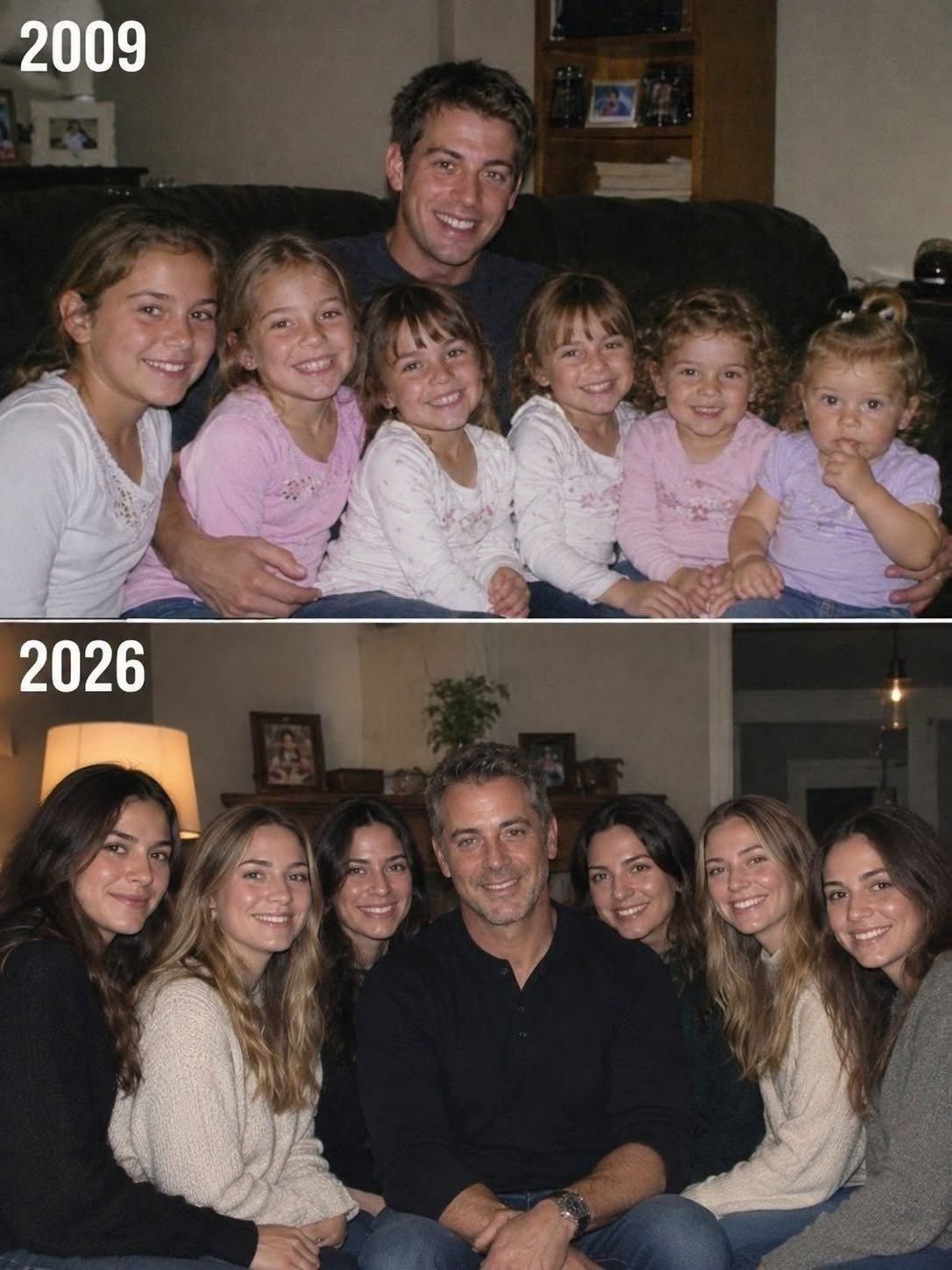 Mi esposa me dejó con cinco hijos y el corazón roto hace diez años, pero apareció