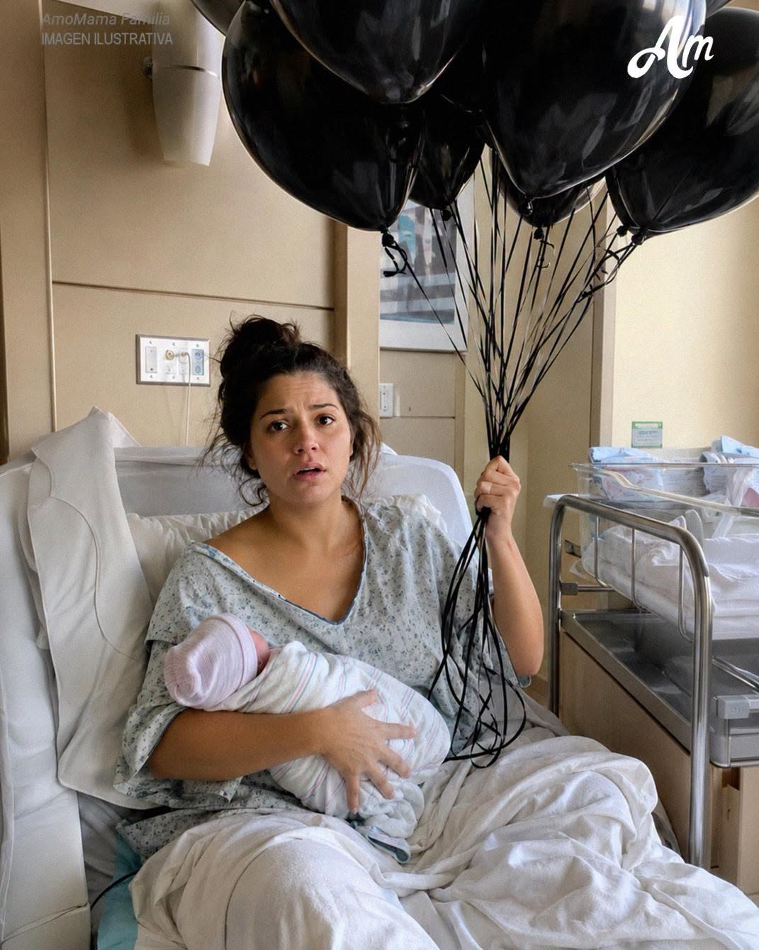 Alguien me envió un regalo con globos negros el día que di a luz – Cuando abrí la caja, me quedé sin aliento