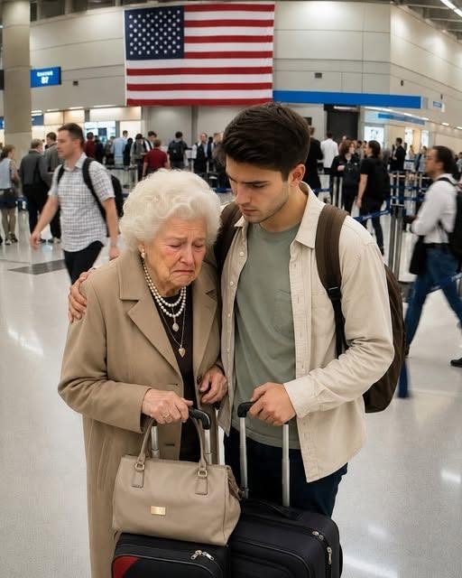 Mi abuela gastó $30,000 para unirse al viaje a Europa de nuestra familia. Pero en el aeropuerto, mi padre dijo: “Olvidé tu boleto, solo vete a casa”. La forma en que todos evitaban sus ojos me dijo que no fue un accidente. Me quedé con ella. 091