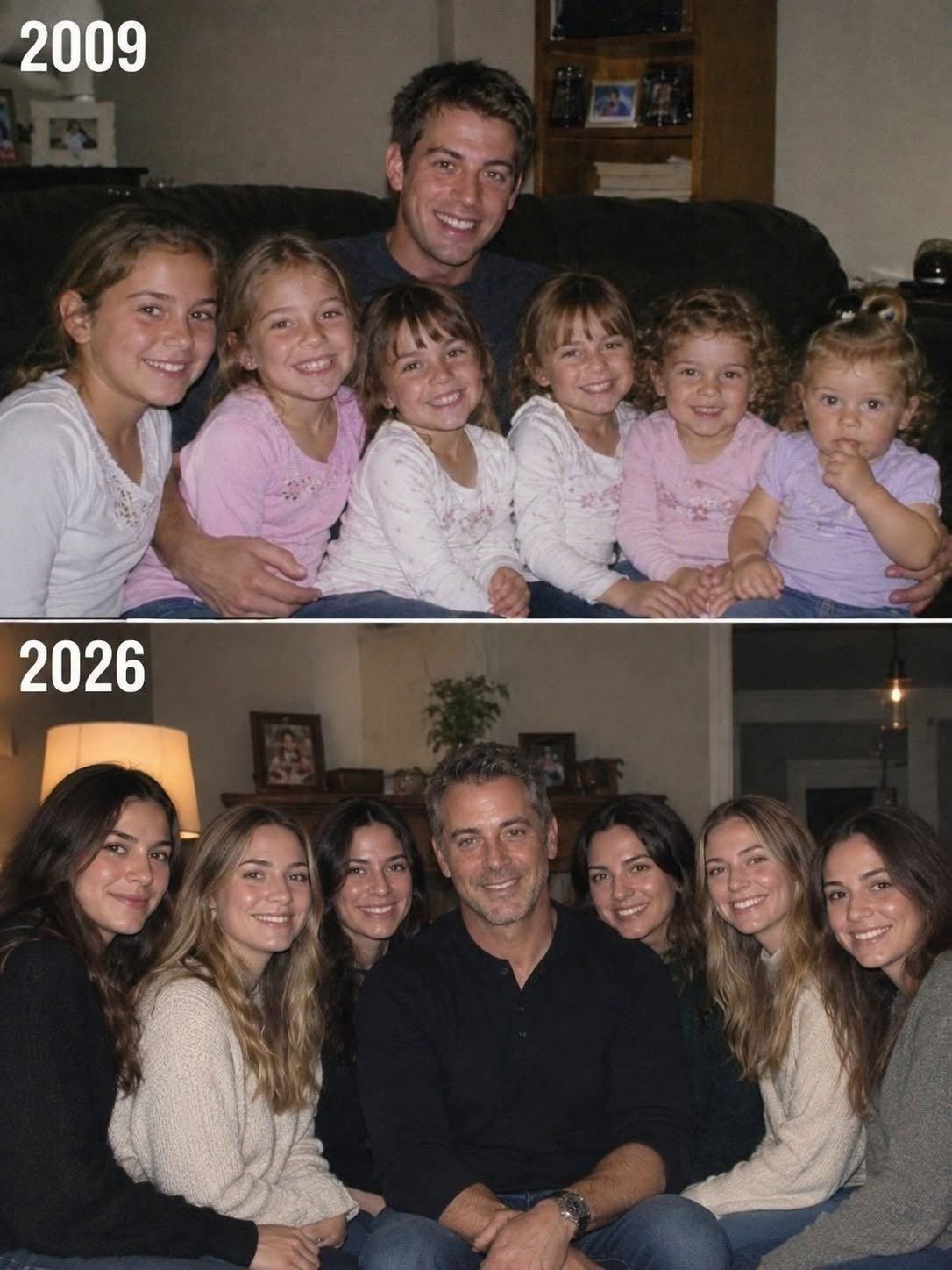 Mi esposa me dejó con cinco hijos y el corazón roto hace diez años, pero apareció