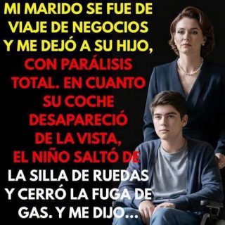 En cuanto mi marido se fue, mi hijastro paralítico saltó de la silla de ruedas para salvarme la vida. – Recetas Caseras